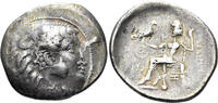 Diverse AR Tetradrachm Celtic Eastern Europe. Imitating Alexander the 'Great' 3rd.-2nd century BC. (15.86g, 30mm). Lanz 910 -