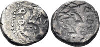 Diverse AR Quinarius Celtic Northeast Gaul. Sequani. 1st century BC. (1.88g, 12mm). Obverse brockage. Cf. D&T 3245-6 -