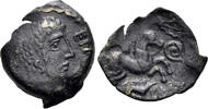 GREEK AE Celtic Northwest Gaul. Carnutes. Eppuduno. Circa 60-40 BC. AE 15mm (2.24g). DT 2435 -