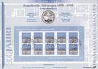 BRD 10 DM Numsiblatt 4/1998 Frankesche Stiftungen -