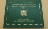 Vatikan 2 Euro Anno Europeo del Patrimonio Culturale -