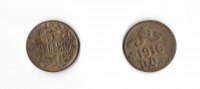 Deutsches Reich Deutsch-Ostafrika 5 Heller 5 Heller Deutsch-Ostafrika 1916 T -
