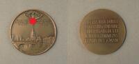 3. Reich NSFK Medaille Erste Internationale Luftrennen Frankfurt a.M. -