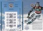 BRD 10 Euro Numisblatt Numisblatt 6/2010 Alpine Ski WM -