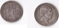 Niederlande 1 Gulden Wilhelm III. -