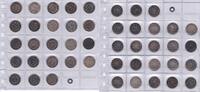 Deutsches Reich 23x 1/2 Mark Lot, Kursmünzen -