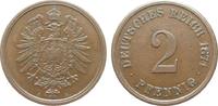 Kaiserreich 2 Pfennig -