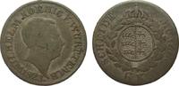 Altdeutschland bis 1871 6 Kreuzer Württemberg -