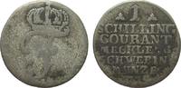 Altdeutschland bis 1871 1 Schilling Mecklenburg-Schwerin 1775 (?) schön 75.07 元 含增值税 ＋  241.90 元 运费