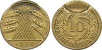 Proben und Verprägungen Fehlprägung 10 Pfennig -