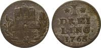 Altdeutschland bis 1871 1 Dreiling Hamburg -