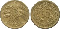 Weimarer Republik 50 Rentenpfennig -