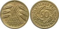Weimarer Republik 50 Rentenpfennig -