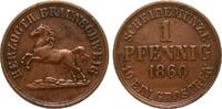 Altdeutschland bis 1871 1 Pfennig Braunschweig-Wolfenbüttel -