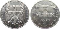 Weimarer Republik 3 Mark -