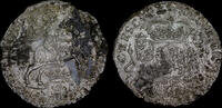 HOLLAND T’ VLIEGENTHART SHIPWRECK, UNITED NETHERLANDS 1733, SILVER DUCATOON -