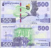 SAMBIA P.67 500 Kwacha -