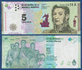 ARGENTINIEN P. 359 5 Pesos (2015) Kassenfrisch 8.37 元 含增值税 ＋  167.34 元 运费