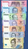 INDONESIEN 1000 bis 100000 Rupiah 7 Banknoten -