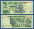 SIMBABWE / ZIMBABWE 2 (US) Dollars Bond Note -