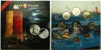 Finnland 3,88 Kursmünzensatz /1.Ausgabe mit <i>Leuchtturm Uto</i> -