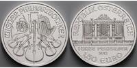 Österreich 1.5 Euro Wiener Philharmoniker in Silber, 1 Unze Feinsilber, -