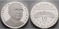 Italien 10 Euro Alcide De Gasperi - inkl. Kapsel & Zertifikat & Etui -