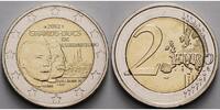 Luxemburg 2 Euro 100. Todestag Wilhelm IV. - Guillaume IV.,<br><b>geringe Auflage, -
