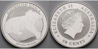 Australien 50 Cents,<br><b>1/2 oz.</b> Koala, <b>-NEUE SERIE in 1/2 oz.</b> 5. Ausgabe -