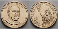 USA 1 $ Grover Cleveland / Kupfer-Nickel, Denver, 22. Präsident -