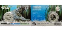 Australien 1 $ Salzwasserkrokodil - Bindi - 1 oz. -<b>-Neue Serie-</b><b>schon ausverkauft !!! -