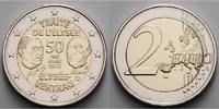 Deutschland 2 Euro 50 Jahre Élysée Vertrag,<br><b> Prägestätte D </b> -