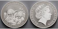 Australien 1 $ Känguru in Kapsel, -