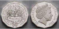 Australien 50 cent Royal Baby Prinz George, born on 22 July 2013 ,inkl. Etui & Zertifikat & Schuber -