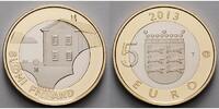 Finnland 5 Euro Ostrobothnia, <b>Nr. 8/9</b> Gebäude der Provinzen, (Provinzdenkmäler) -