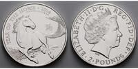 Großbritannien 2 Pfund/<br> Pounds Lunar Serie, <b>Jahr des Pferdes,</b> Year of the Horse, <b>NEUE SERIE</b> -