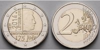 Luxemburg 2 Euro 175 Jahre Unabhängigkeit, (1839-2014) <br><b>geringe Auflage, -