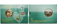 Litauen 25 Litas Unabhäng. Litauens, <b>farbig</b> in einer schönen Coincard, -