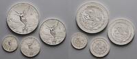 Mexiko 1/20+1/10+1/4+1/2 Onza Siegesgöttin-Satz, <b>Archivbild</b> -