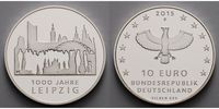 Deutschland 10 Euro<br> 1000 Jahre Leipzig, 4. Ausg. 2015<br> -