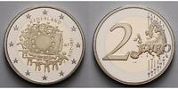 Niederlande 2 Euro 30 Jahre EU-Flagge 1985-2015 -