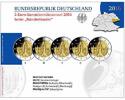 Deutschland 2 Euro<br> 5x Dresdner Zwinger in Sachsen, <br><b> kompl. Satz</b><br>(5 Prägestätten) -