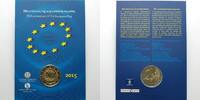 Griechenland 2 Euro 30 Jahre EU-Flagge 1985-2015 im Blister -