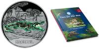 Österreich 3 Euro + Sammelalbum Tier-T. -Serie-Krokodil-, <b>03/12</b> <b>+ Sammelalbum,sofort lieferbar!!!</b> -