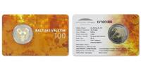 Lettland 2 Euro 100 Jahre Unabhängigkeit - Latvija - Latvia, <b><br> Gemeinschaftsausgabe,</b> -