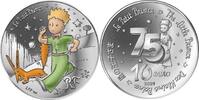 Frankreich 1 x 10 Euro<br> 22,20g<br> fein<br> 37 mm Ø Der kleine Prinz-Fuchs-inkl.Kapsel & Zertifikat & Etui, <b>sofort lieferbar </b> -