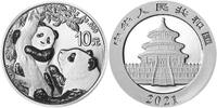 China 10 Yuan Panda Bären 30 Gramm fein, Silber, <b>sofort lieferbar !!!</b> -