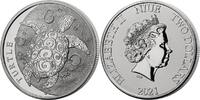Niue 2 $ Niue1 oz. 2021 Niue Turtle Schildkröte, 8. Ausgabe, 999er Silbe... 542.19 元 含税 ＋  468.56 元 运费