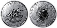 Cook Inseln 1 Dollar<br>1 oz Bounty, 12. Ausgabe, 999er Silber -