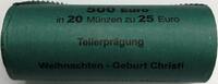 Deutschland 25 Euro<br> 20 x in der originalen Rolle Weihnachten - Erzgebirgischer Schwibbogen 2023, <br> <b>Serie 3/5 -